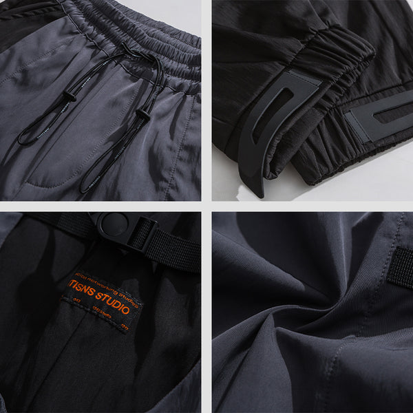 Pantalón de Trabajo con Tirantes y Hebilla de Personalidad