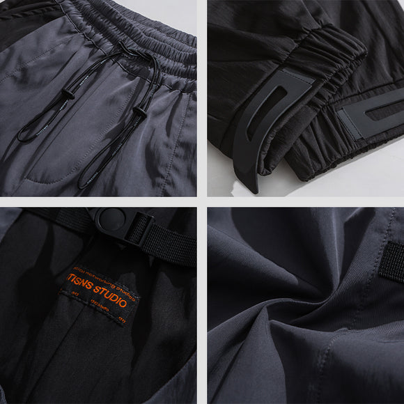 Pantalón de Trabajo con Tirantes y Hebilla de Personalidad