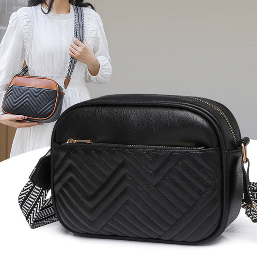 Bolsa Mensajera Cuadrada Estilo Europeo para Mujer - Image 7