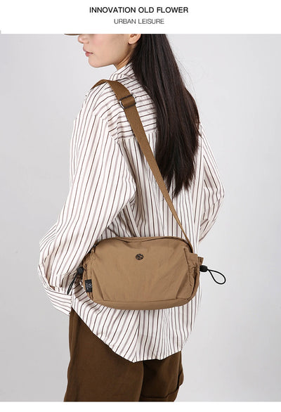 Bolso Bandolera Multicompartimento Nylon Ligero para Mujer - Viajes y Uso Diario - Image 37