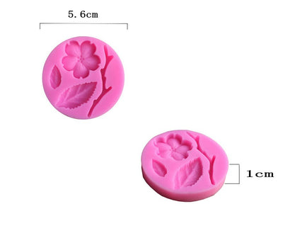 Moldes de Silicona Líquida Flor de Durazno para Repostería - Image 4