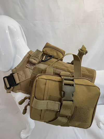 Chaleco Funcional para Perro con Bolsas de Hidratación y Accesorios - Image 8