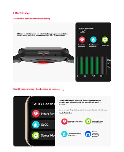 Reloj Inteligente Ultrafino con Llamadas Bluetooth y Monitor de Oxígeno - Image 17