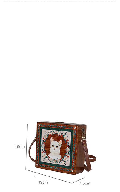 Bolsa Mensajera de Arte Literario Impreso - Diseño Original Versátil - Image 4