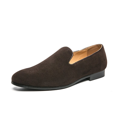Zapatos de Cuero Británico Mate Gommino para Hombre - Image 8