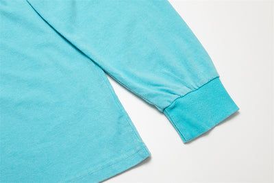 Playera de Algodón Desgastada Suelta y Casual para Hombre - Image 12