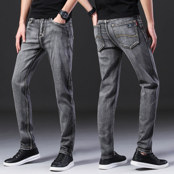 Jeans Holgados Elásticos Versátiles para Hombre - Corte Cómodo