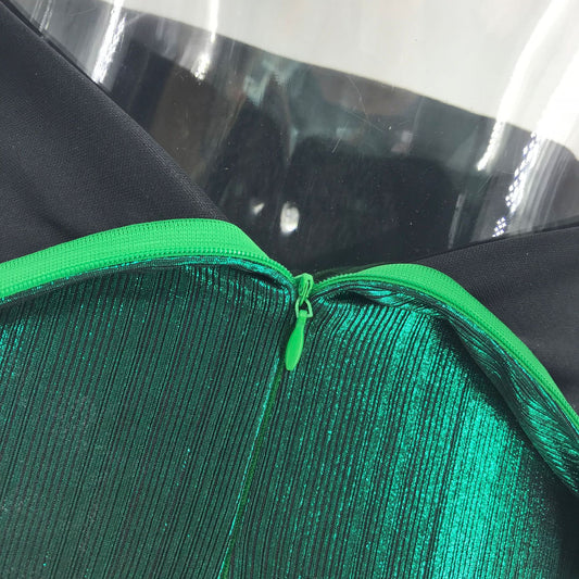 Traje de Baño Entero de Satén Elástico en Color Puro - Image 2