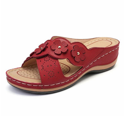 Zapatos Retro Flores con Punta Redonda - Comodidad Máxima - Image 17