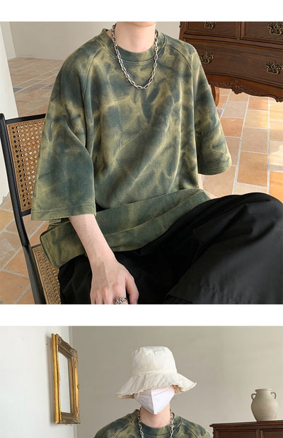 Camiseta Retro Holgada Trendy para Hombre - Image 12