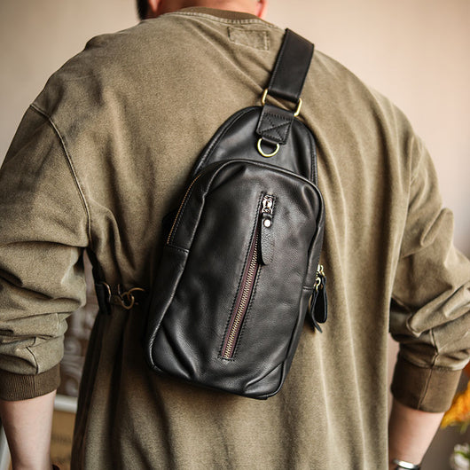 Bolsa Mensajera de Un Hombro para Hombre - Versátil y Funcional - Image 4