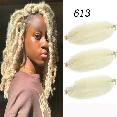 Peluca Crochet Afro Rizado con Cabello Sintético - Trenzas y Dreadlocks - Image 11