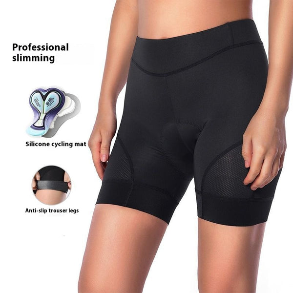 Pantalones Cortos Ciclismo Mujer con Gel de Sílice Acolchado