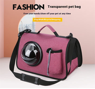 Bolsa Transportadora para Gatos - Mochila Cruzada Portátil para Mascotas - Image 10