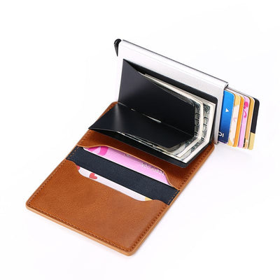 Cartera Profesional Antromagnética con Porta Tarjetas de Metal para Estudiantes y Ejecutivos - Image 12