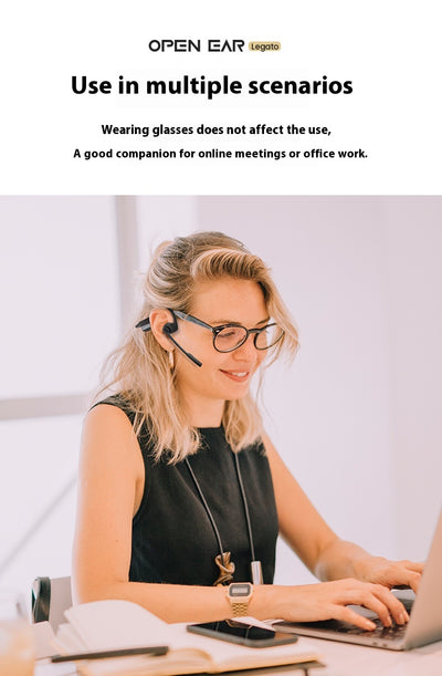 Auriculares Inalámbricos de Conducción Ósea con Cancelación de Ruido - Image 18