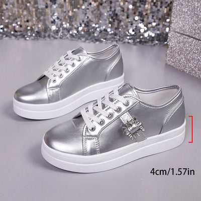 Zapatillas Deportivas de Cuero con Suela Flexible para Mujer - Image 15