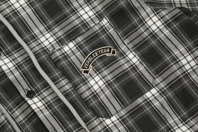 Camisa Cuadriculada con Capucha de Manga Corta para Hombre - Image 20