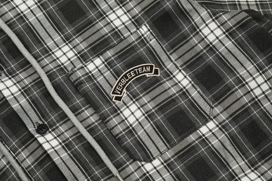 Camisa Cuadriculada con Capucha de Manga Corta para Hombre - Image 20