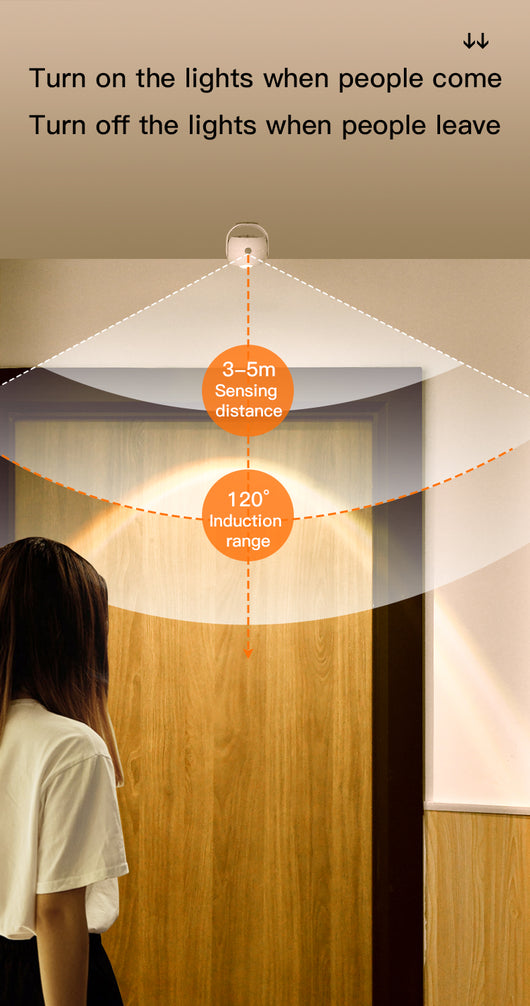 Luz LED Inteligente con Sensor de Movimiento y Ángulo Ajustable - Image 19