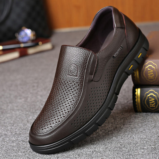 Zapatos de Cuero Ejecutivos Versátiles con Suela Flexible - Image 8