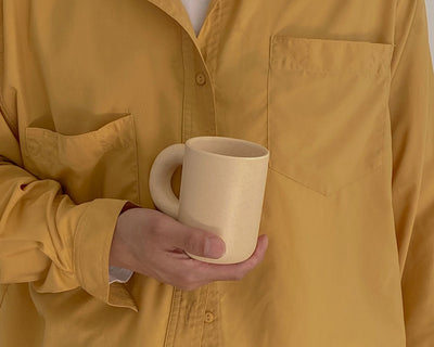 Taza de Cerámica para Café con Asa Gruesa y Diseño Elegante - Image 7