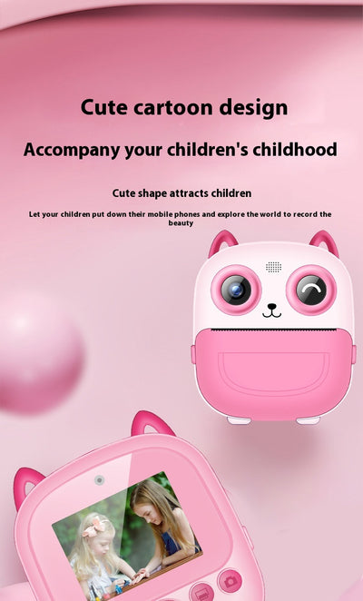 Cámara Digital Instantánea para Niños con Impresión de Fotos HD - Image 19