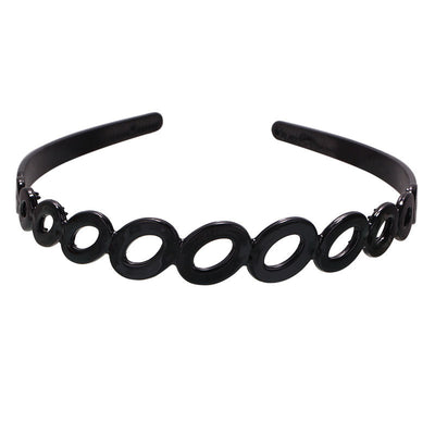 Diadema de Moño con Efecto Spray Negro para Mujer - Image 17