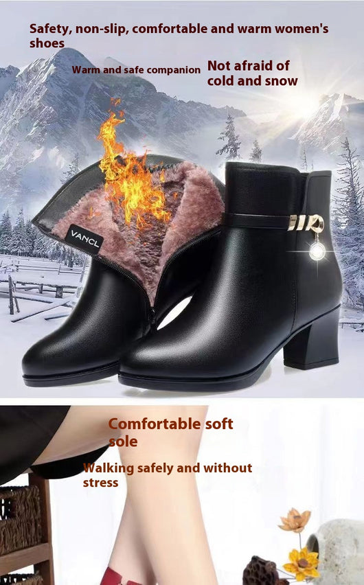 Botas Térmicas de Terciopelo Antideslizantes para Mujer Adulta - Image 18