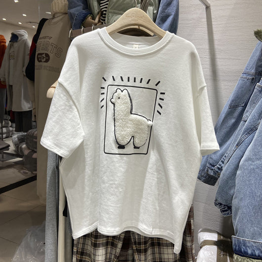 Playera Suelta Holgada para Estudiante - Diseño Moderno y Cómodo - Image 5