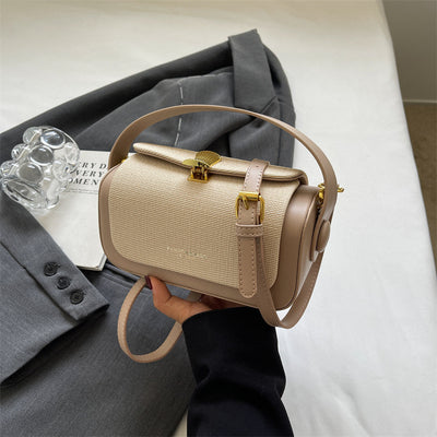Bolso Mensajero Minimalista de Cuero para Mujer - Image 9