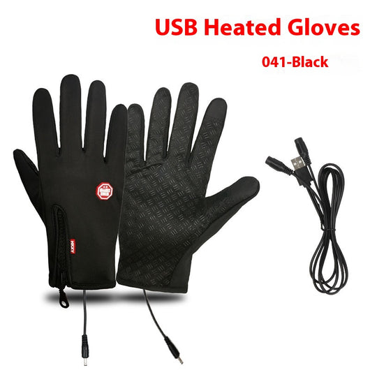 Guantes Calefactores USB con Calor Eléctrico para Invierno - Impermeables y Antideslizantes - Image 5