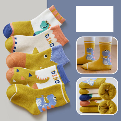 Calcetines Gruesos de Toalla para Bebé con Diseño Infantil - Image 27