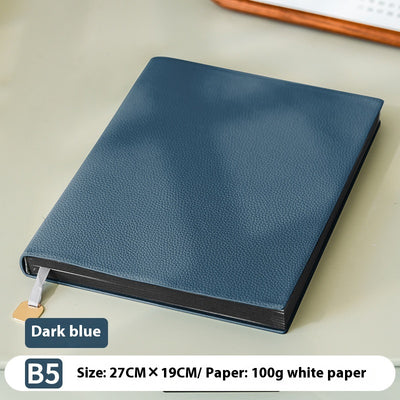 Cuaderno de Cuero Suave con Patrón Litchi - Image 11