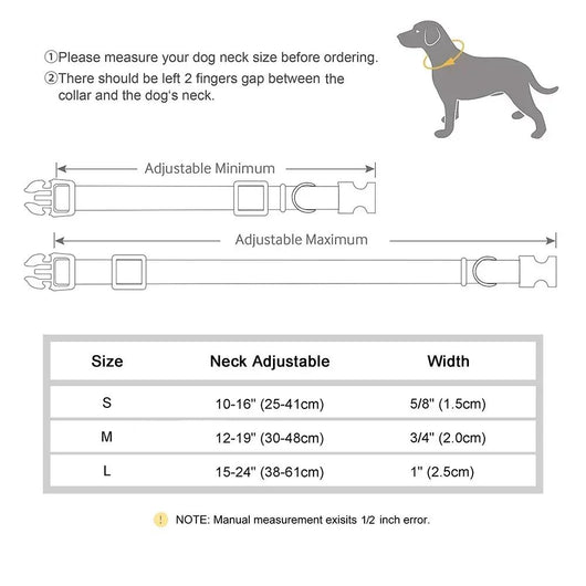 Collar Ajustable para Perros y Gatos - Diseño Degradado Moderno - Image 2
