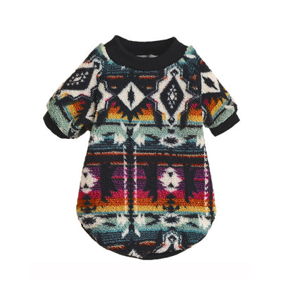 Suéter Étnico Acolchado para Mascotas - Ropa para Perros y Gatos - Image 7