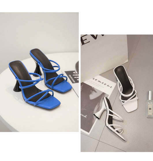 Sandalias Elegantes de Tacón Alto para Verano - Image 10