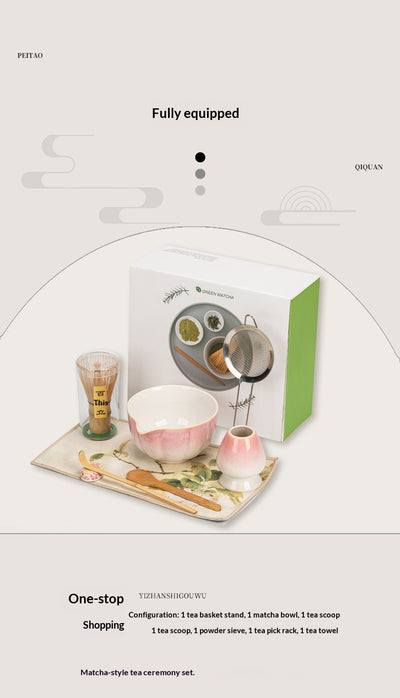 Batidor de Bambú Tradicional para Matcha - Set Completo Ceremonia del Té Estilo Dinastía Song - Image 21