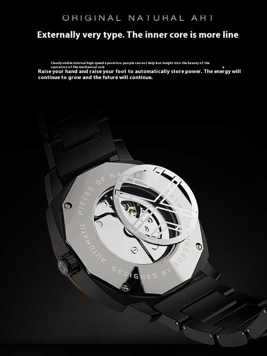 Reloj Mecánico Automático para Hombre de Precisión Total - Image 16