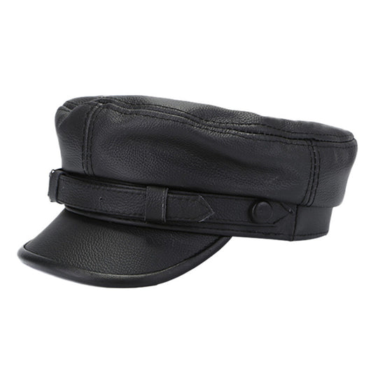 Gorra Estilo Pato de Cuero Genuino para Hombre y Mujer - Image 5