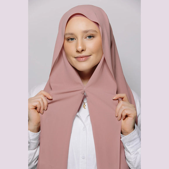 Pañuelo de Gasa Premium con Imanes Integrados - Suave y Elegante