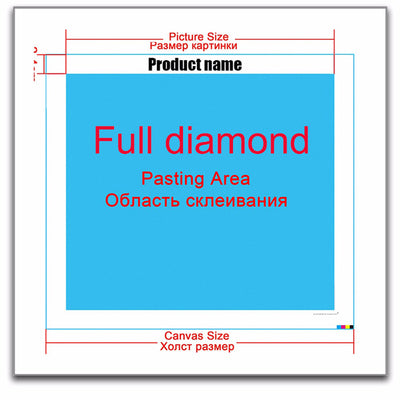 Kit de 5 Cuadros de Pintura de Diamantes DIY - Image 3