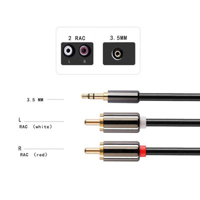 Cable de Audio Multifunción para PC, Móvil y Altavoces - Image 6