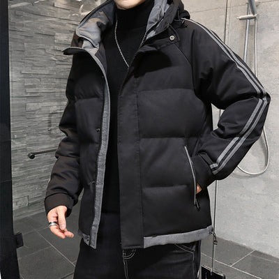 Chaqueta Acolchada de Invierno para Hombre - Algodón y Plumón - Image 4