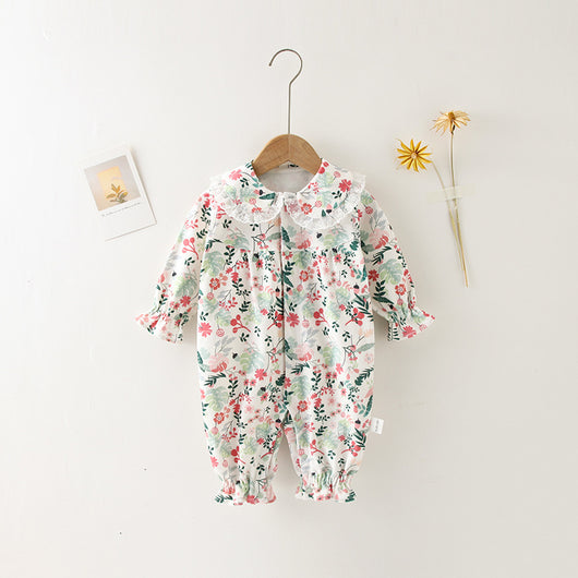 Pijama Enterizo para Bebé Niña Recién Nacida