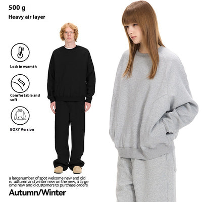 Suéter Pullover Vintage con Deconstructivo Moderno