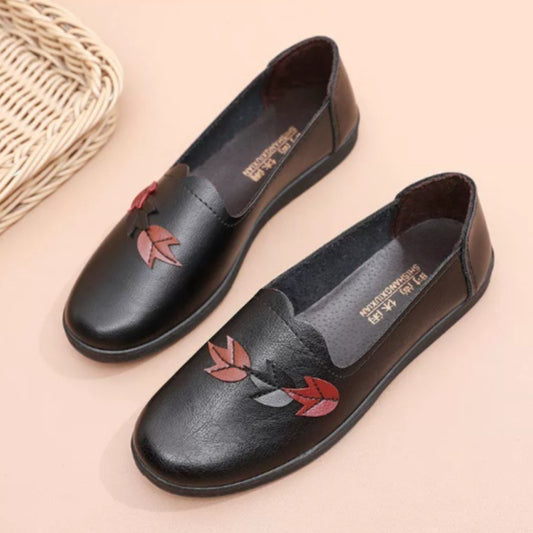 Zapatos Cómodos para Mujer Madura con Suela Antideslizante y Soporte Suave