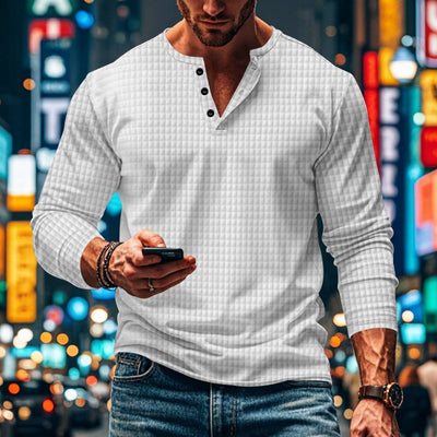 Chaqueta Casual Deportiva Jacquard Cuadros Pequeños para Hombre - Image 15