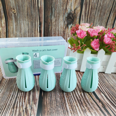 Protectores de Silicona Suave para Gatos - Cubiertas Antiarañazos para Baño y Cuidado - Image 2