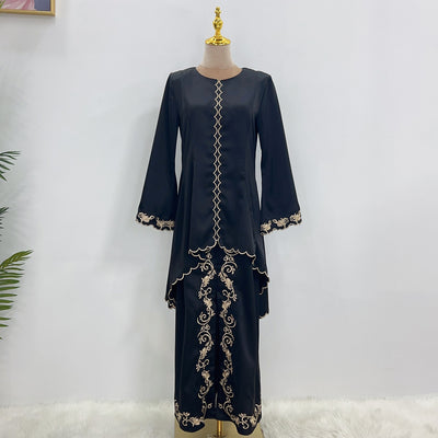 Traje de Gala Bordado Oriente Medio Elegante - Image 8